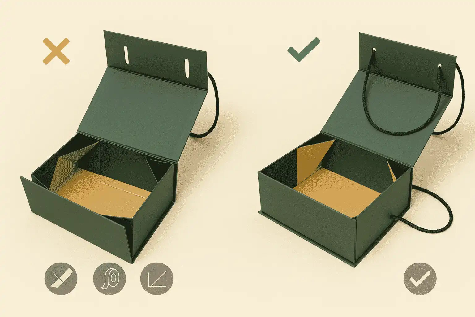 Rigid Collapsible Boxes