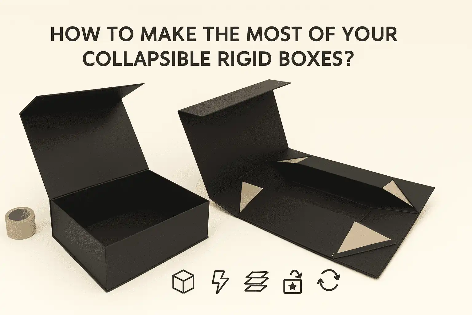 collapsible rigid boxes