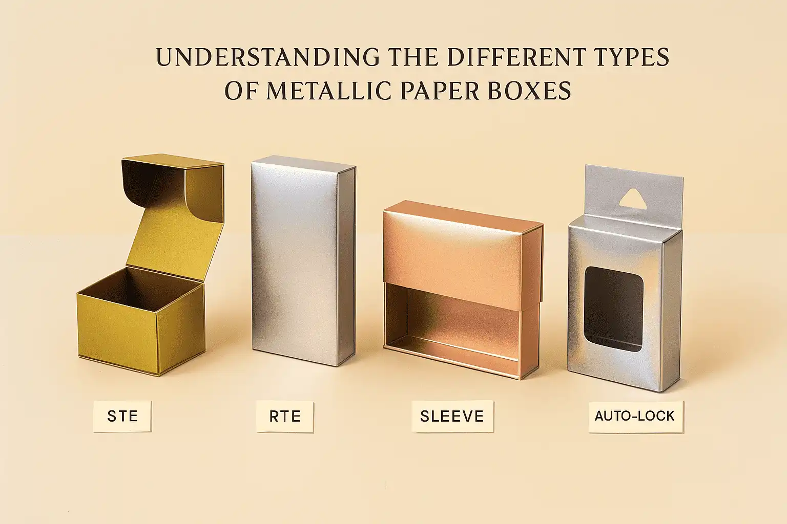 Metallic Paper Boxes