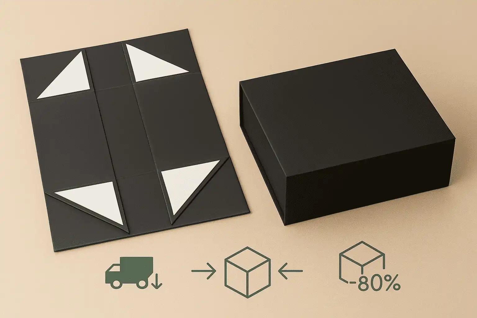 collapsible rigid box