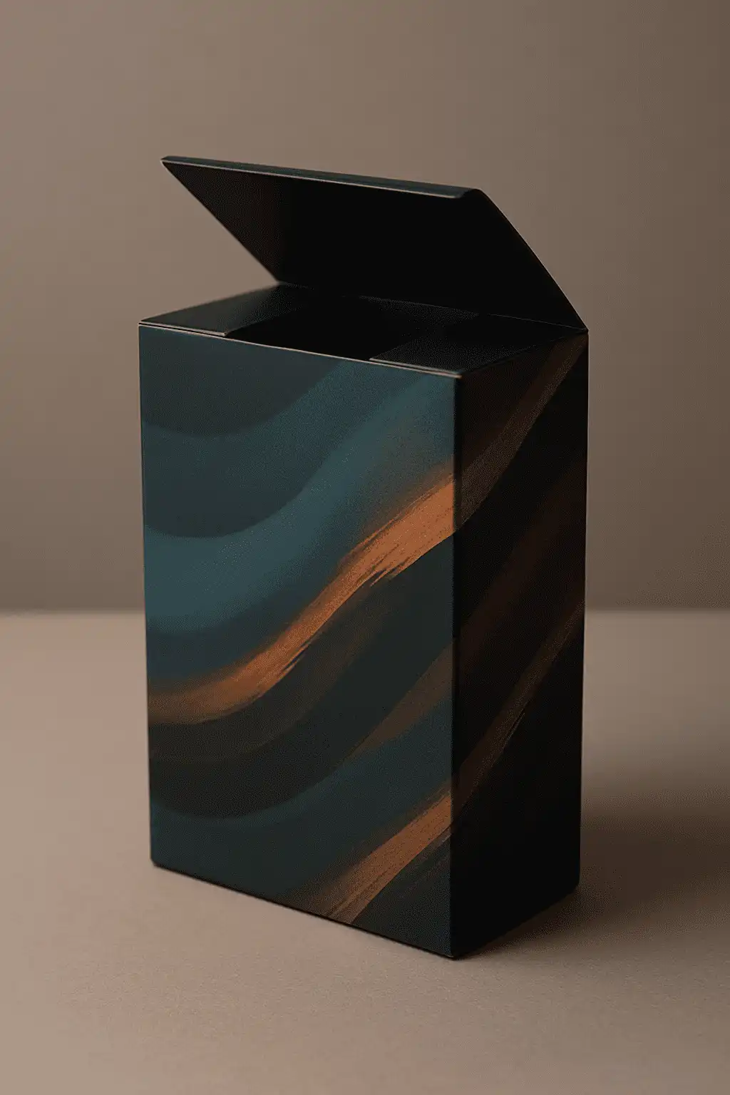 metallic paper boxes