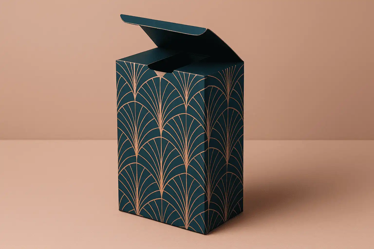 metallic paper boxes