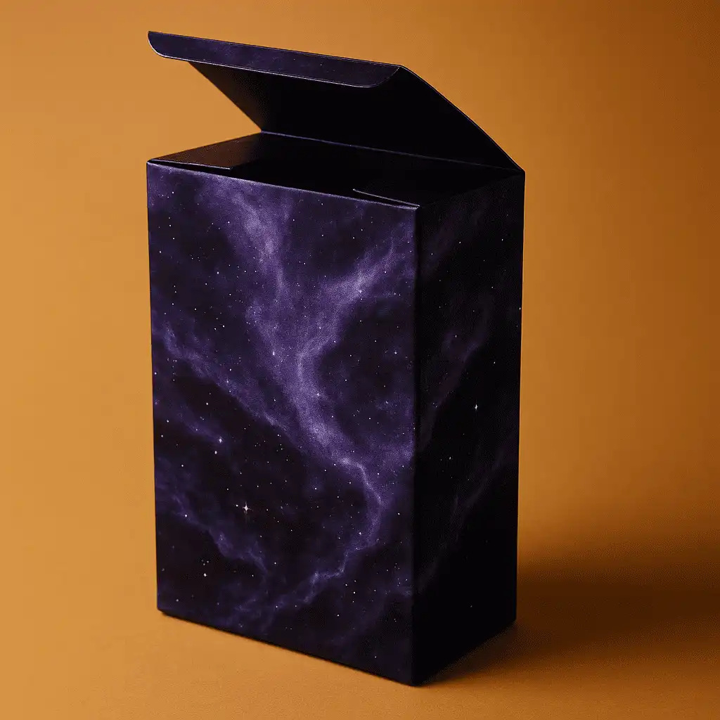 metallic paper boxes