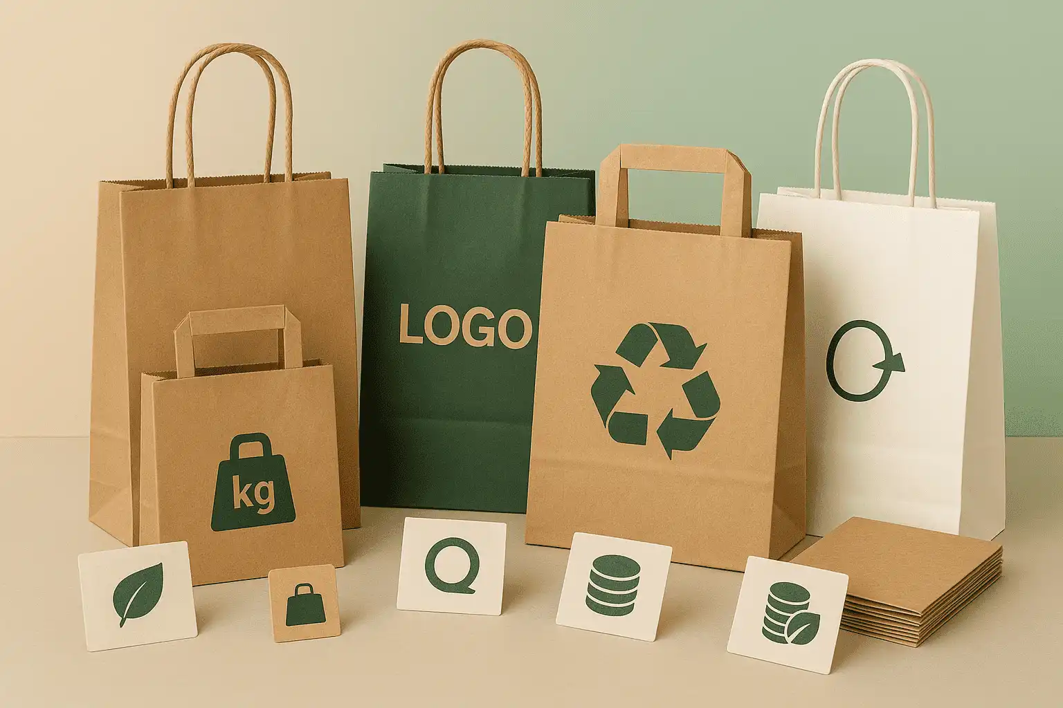 Paper carrier bags