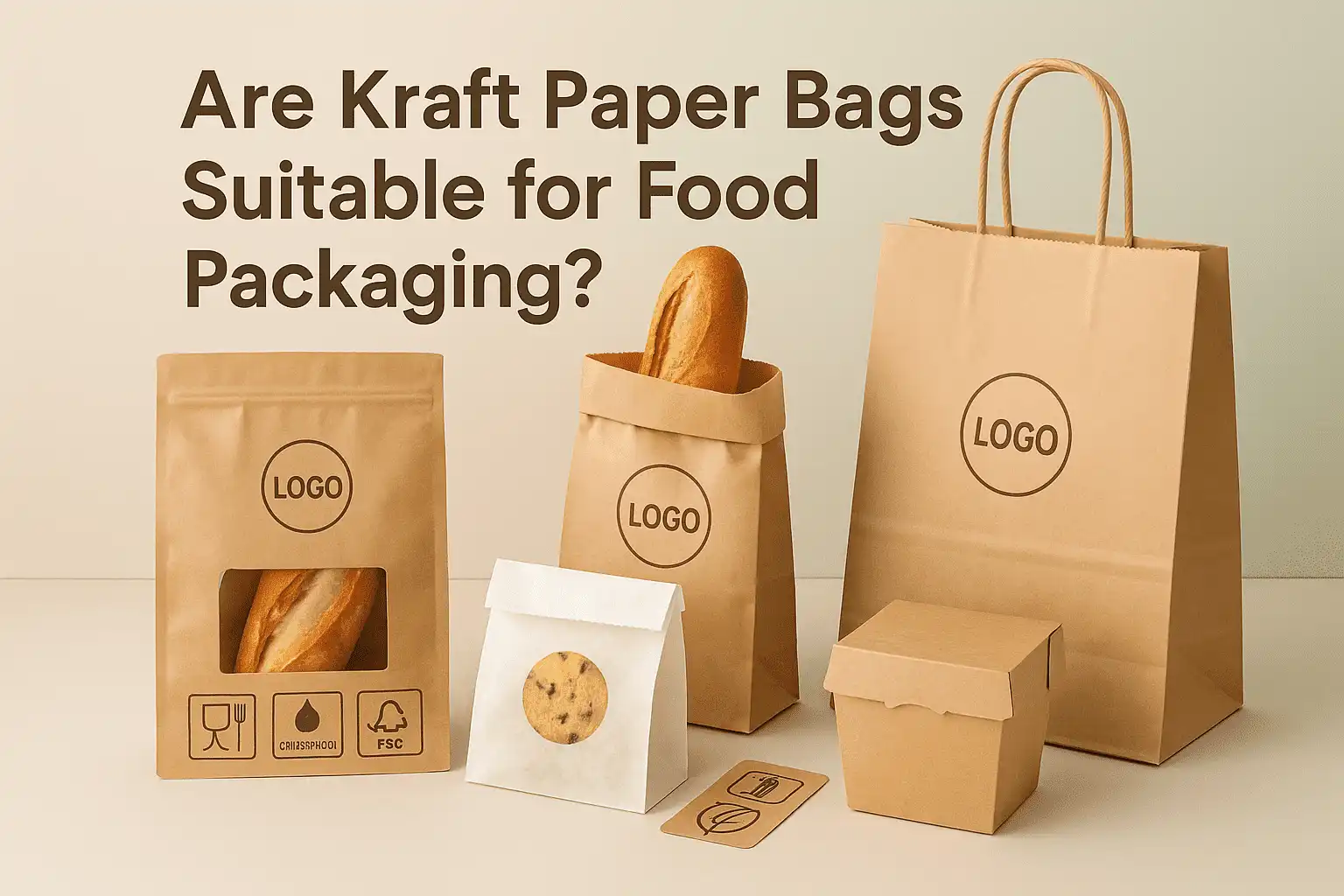 kraft food bag