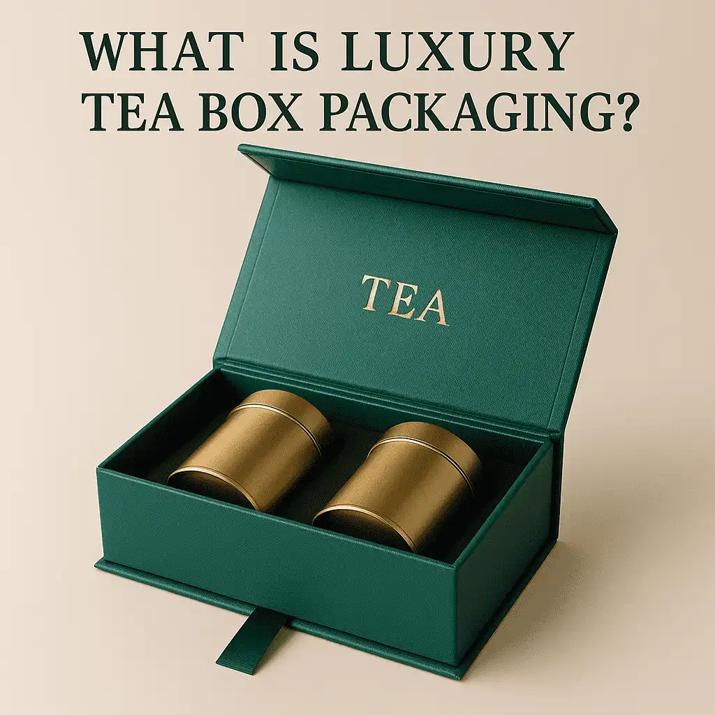 Luxury tea rigid boxes
