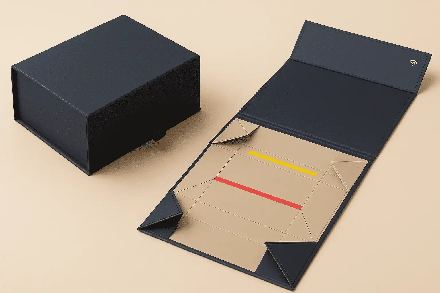 foldable rigid gift box