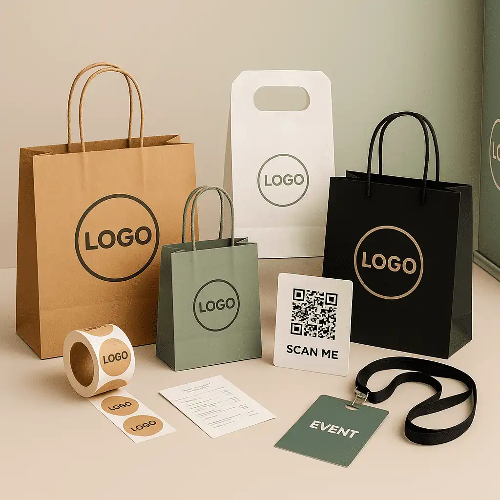 printed paper bag