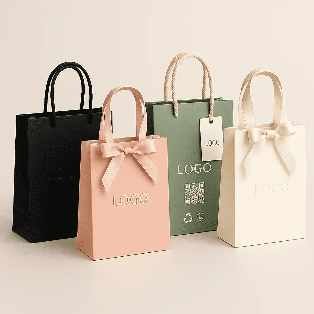 custom paper shopping bags