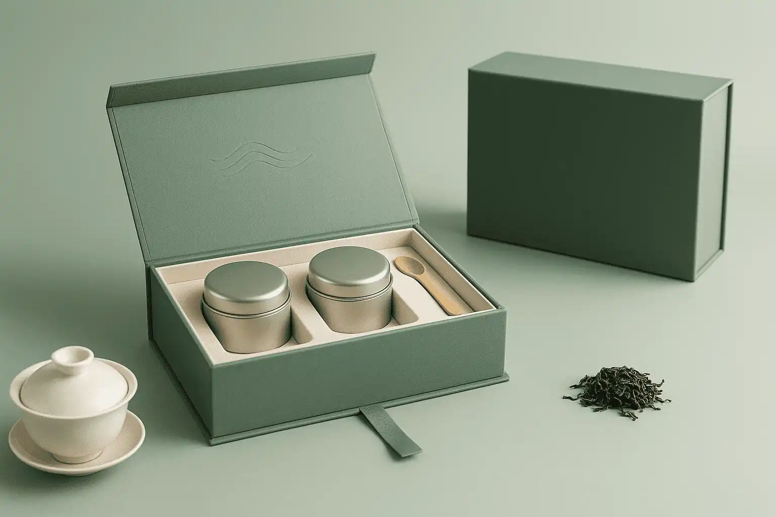 luxury tea rigid boxes