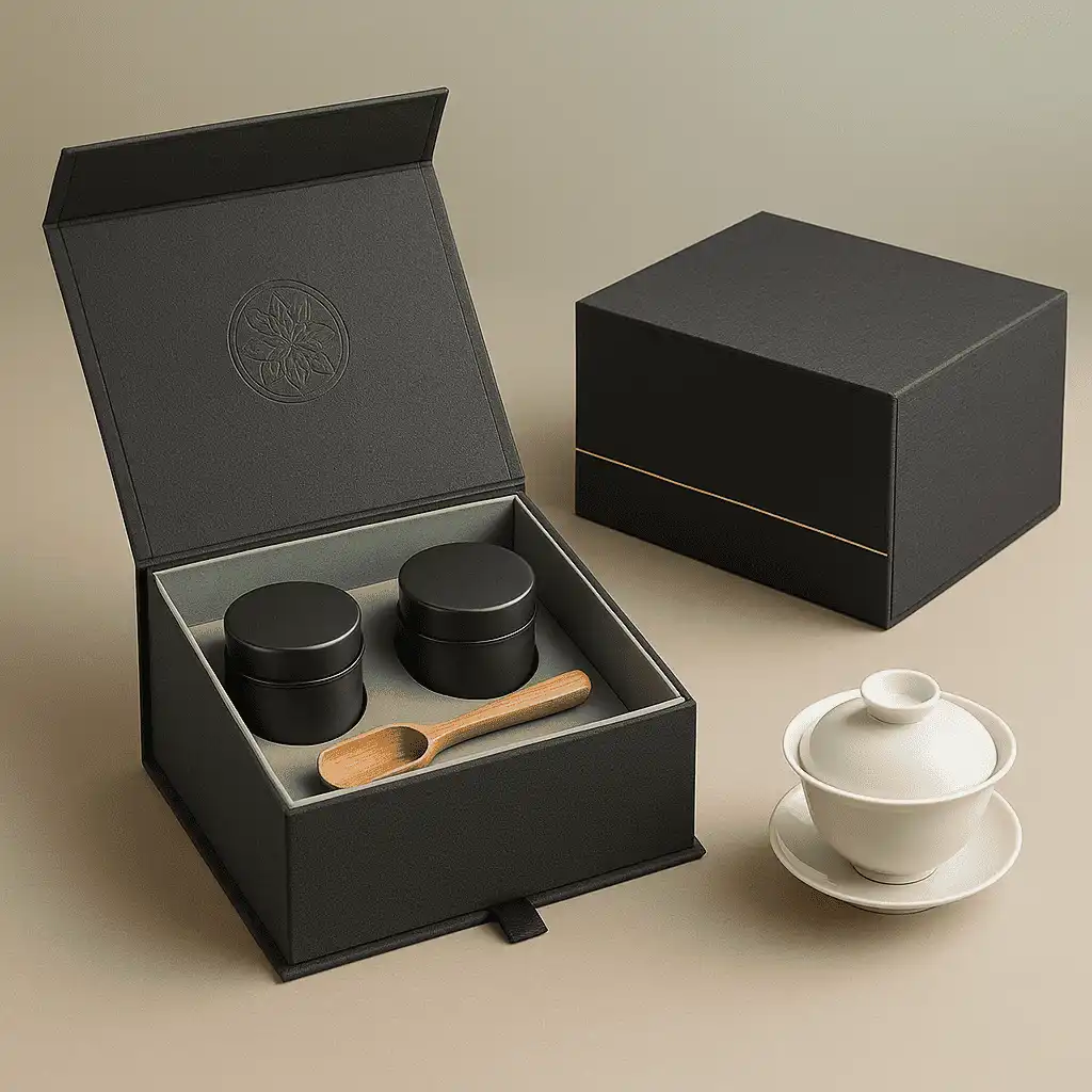 Luxury tea rigid boxes