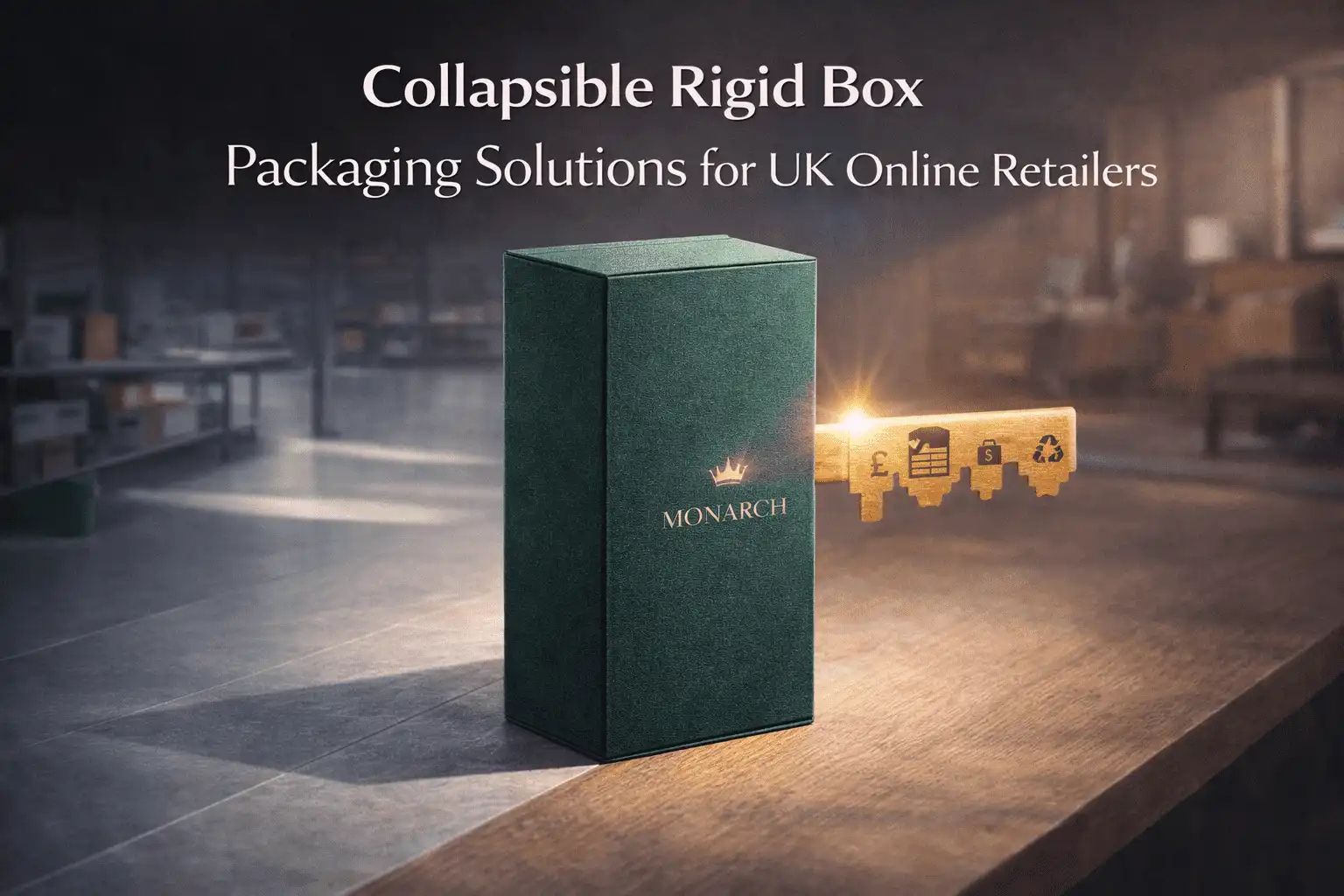 Collapsible rigid box