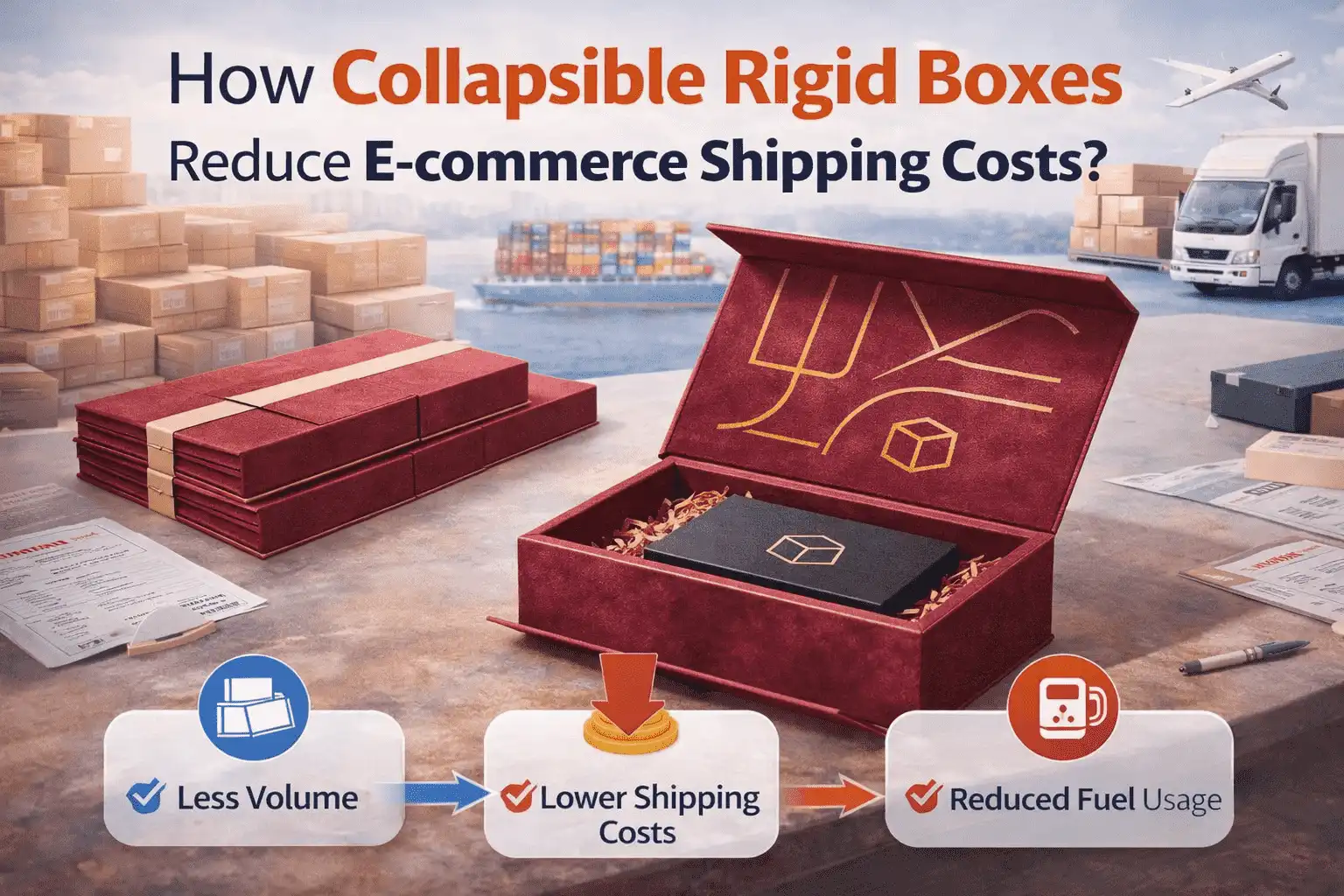 collapsible rigid box collapsible rigid box