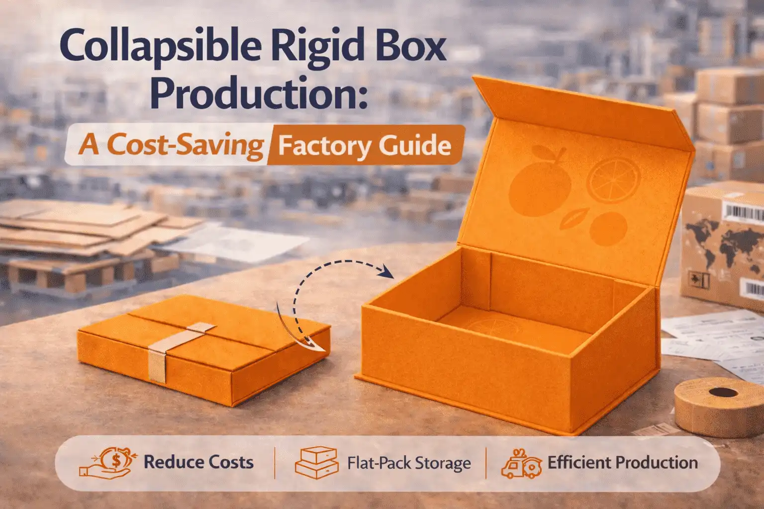 collapsible rigid boxes