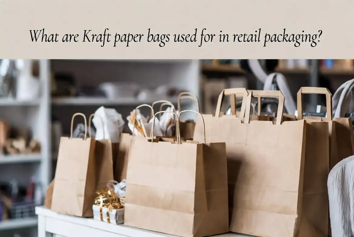 What are Kraft paper bags used for in retail packaging？